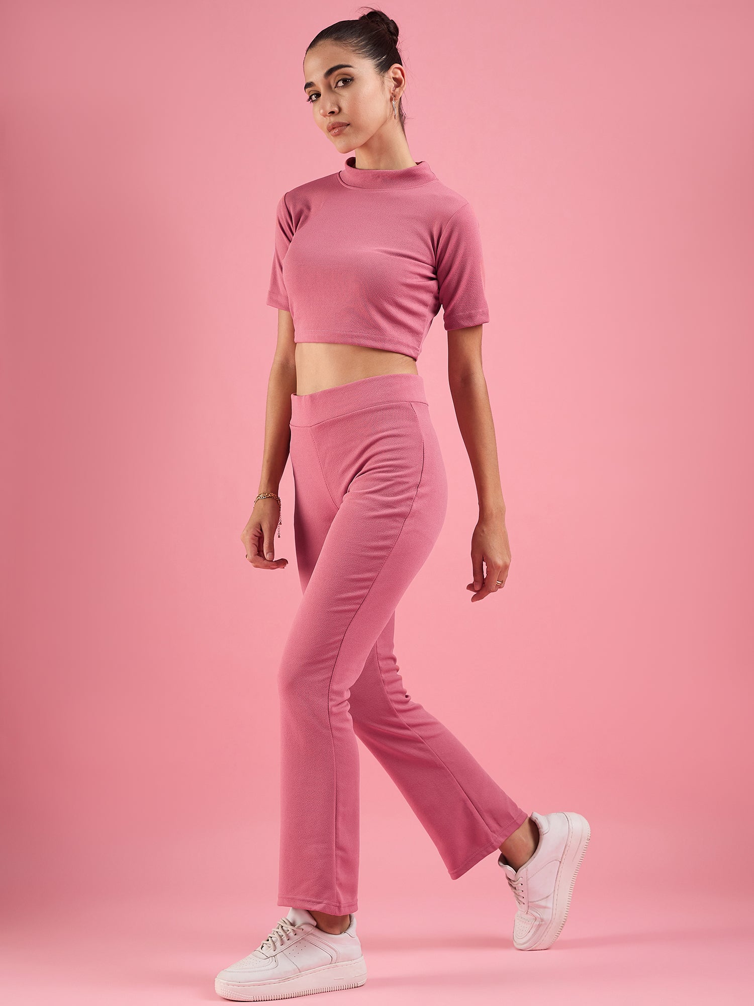 Women's Pink Top Co-Ords set-wooltree