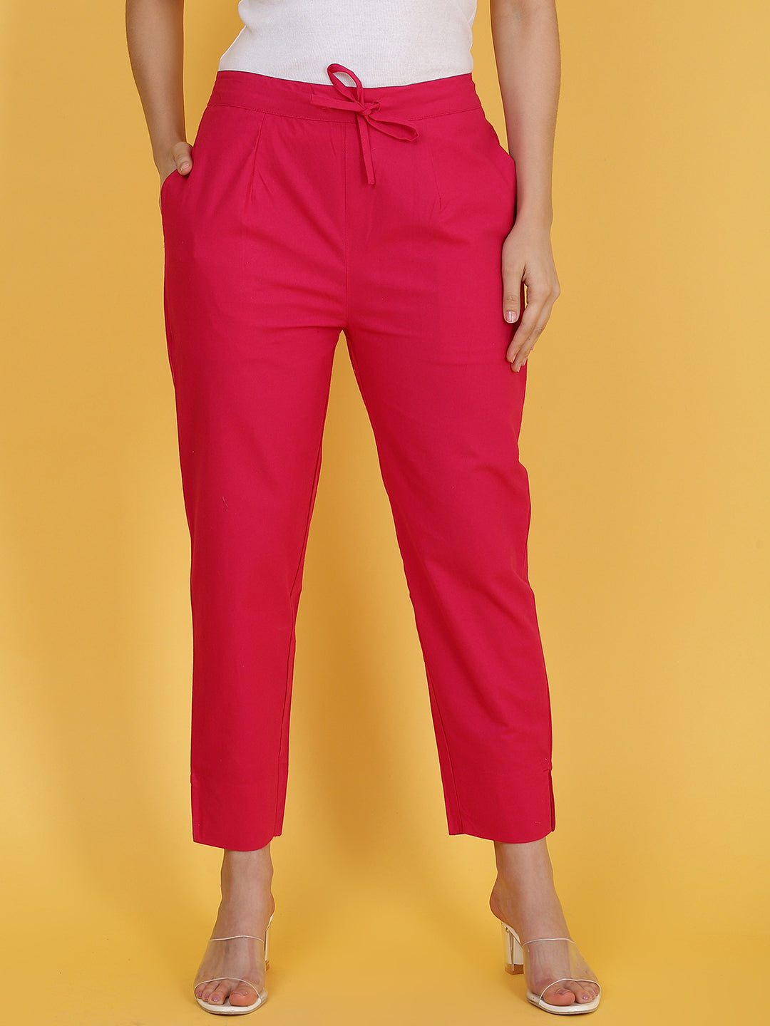 Women Cotton Pants-wooltree