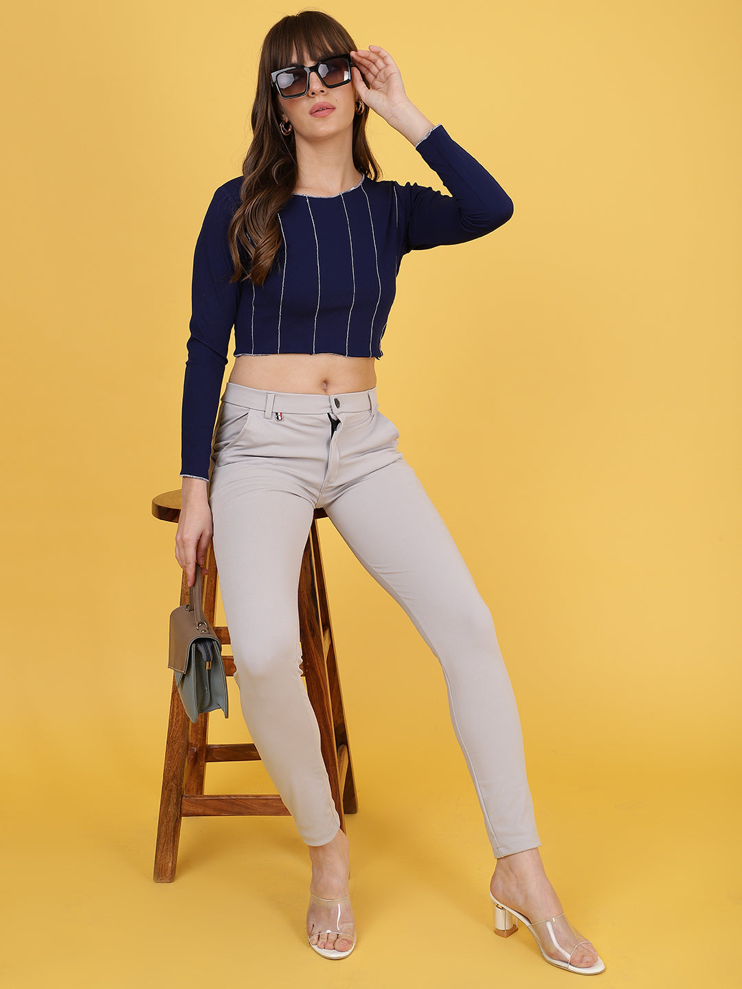 Stretchable Pants For Ladies-wooltree