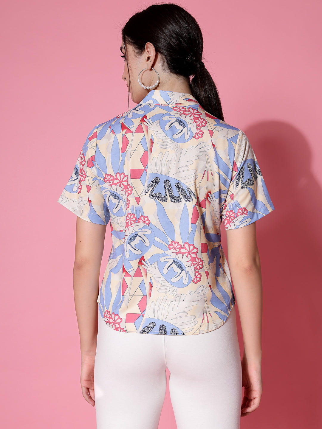 Women's Printed Casual Shirt Combo-wooltrees