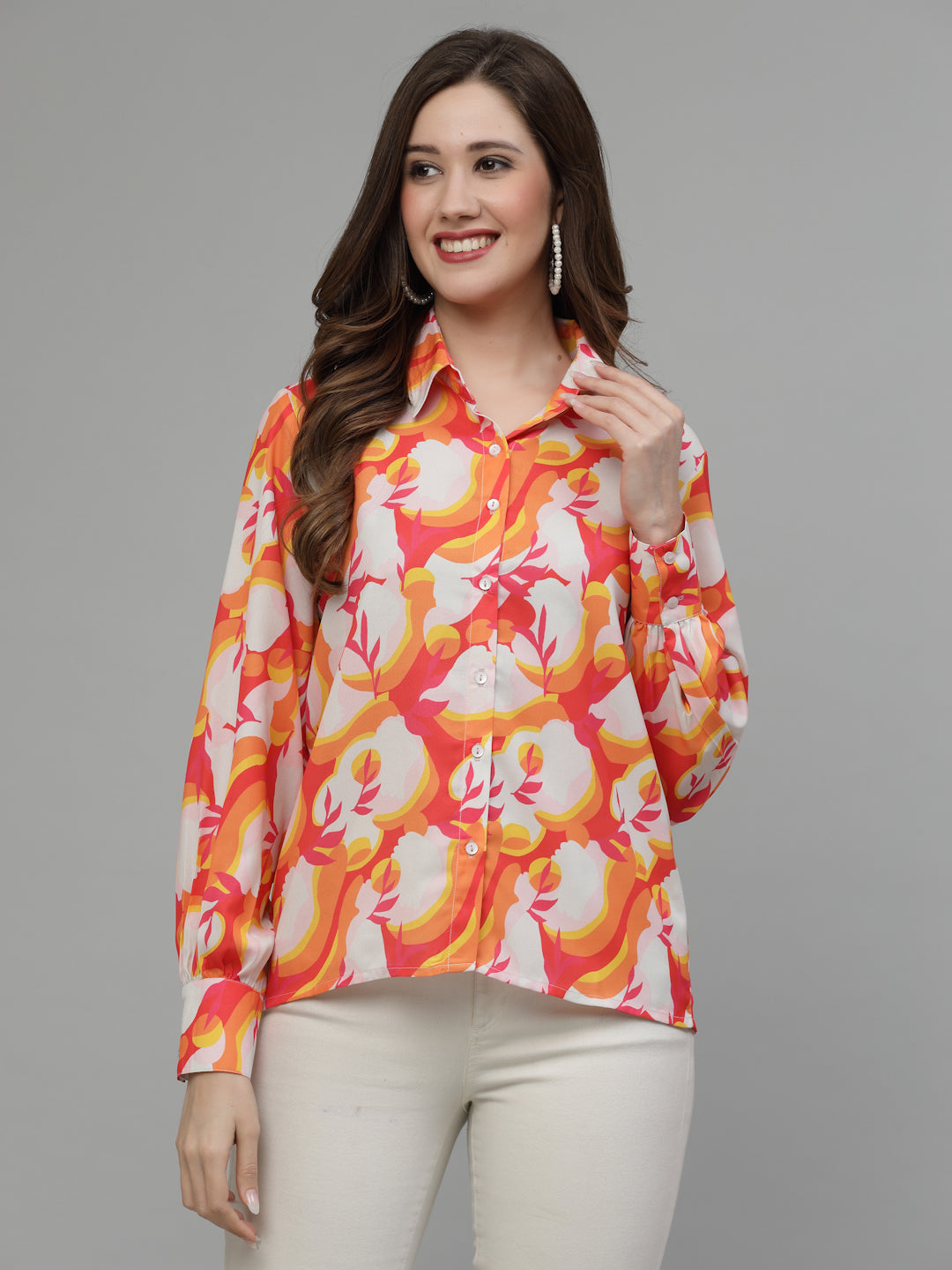 Women's Printed Casual Shirt Combo-wooltrees